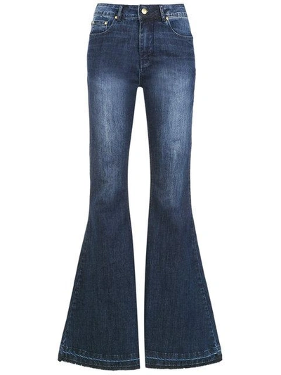 Amapô High Waist Mom Jeans In Blue