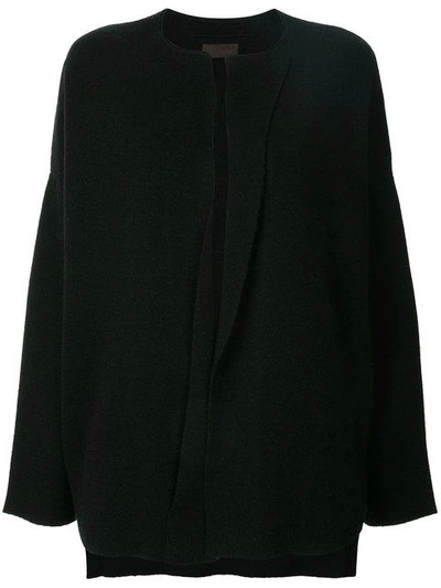 Oyuna Open Cardigan In Black