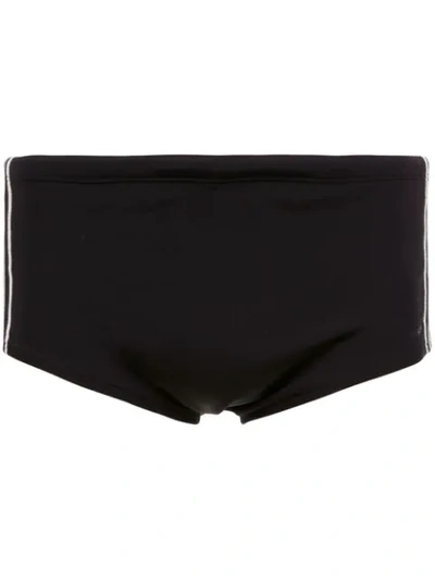 Osklen Side Stripes Trunks In Black