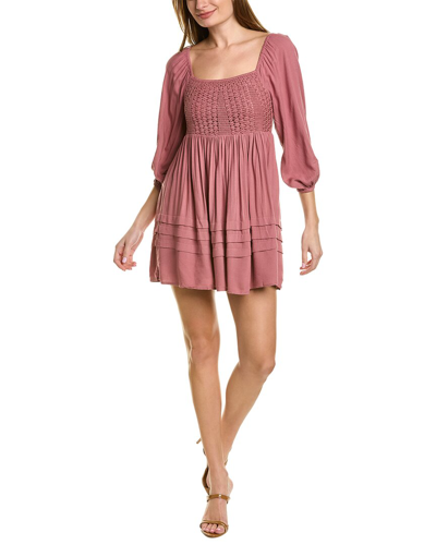 Saltwater Luxe Sydnie Mini Dress In Pink