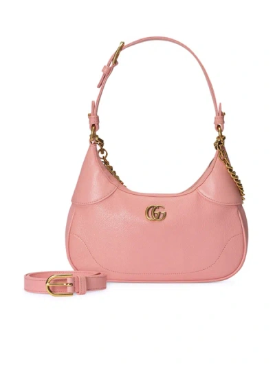 Gucci Small Size Aphrodite Shoulder Bag In Pink & Purple