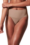 Spanx Undie-tectable Thong In Cafe Au Lait