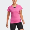 Adidas Originals Adidas Plus Size Train Essentials V-neck Short-sleeve Tee In Fuchsia