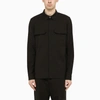 Rick Owens Drawstring Bottom Shirt In Black