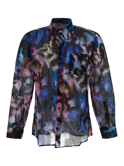 Dries Van Noten Abstract Multicolor Shirt