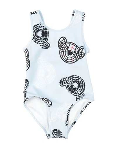 Burberry Kids' Girls Blue Thomas Bear Swimsuit