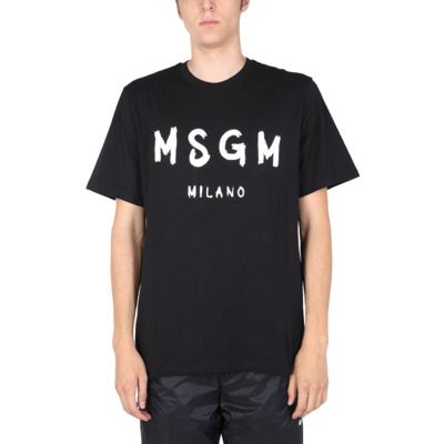 Msgm T-shirt  Men Color Black