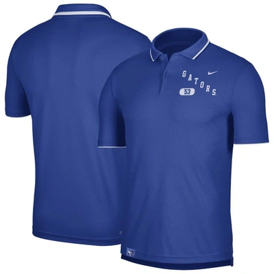 Nike Florida  Men's Dri-fit Uv College Polo In Blue