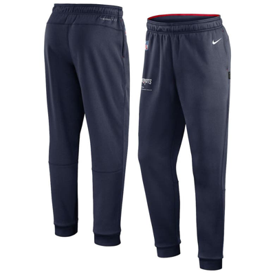 Nike Men's  Therma Logo (nfl New England Patriots) Pants In Blue