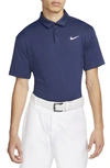 Nike Men's Dri-fit Tour Solid Golf Polo In Blue