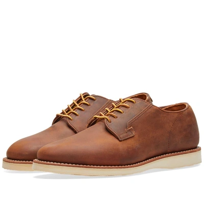 Red Wing 3118 Heritage Work Postman Oxford In Brown | ModeSens