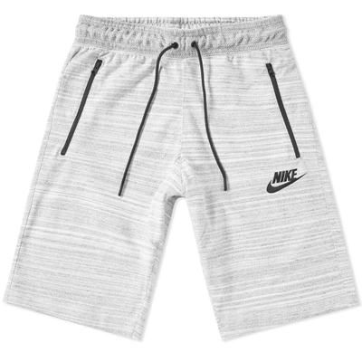 Nike Advance 15 Knit Short In White