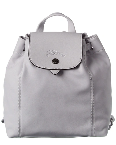 Longchamp Le Pliage Cuir Xs Leather Backpack In Grey ModeSens