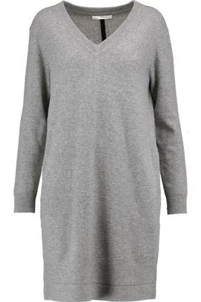 Duffy Woman Cashmere Mini Dress Gray