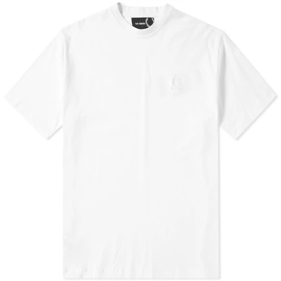 Raf Simons Fred Perry X  Tape Detail Tee In White