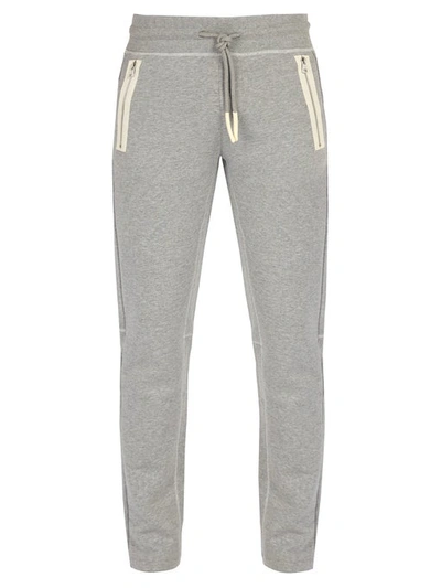 Moncler Men's Knit Drawstring Trousers In Grey