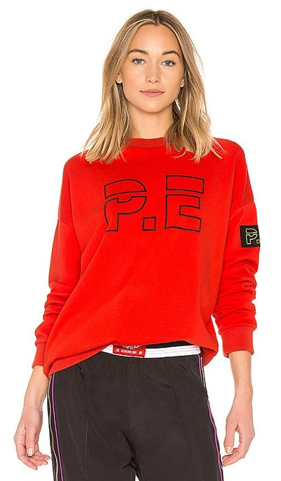 P.e Nation Ringside Sweatshirt In Red