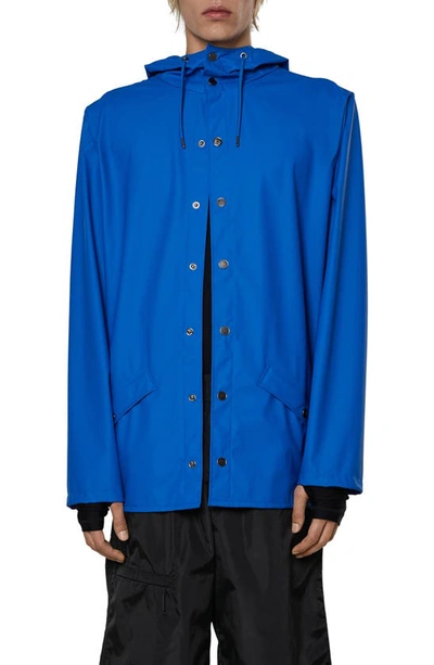 Rains Jacket In Blue