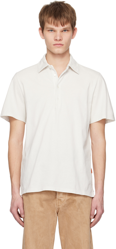 Barena Venezia Short-sleeve Polo Shirt In 485 Carta