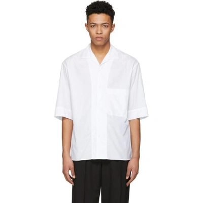 Lemaire White Bowling Shirt