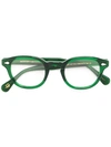 Moscot 'lemtosh' Glasses In Green