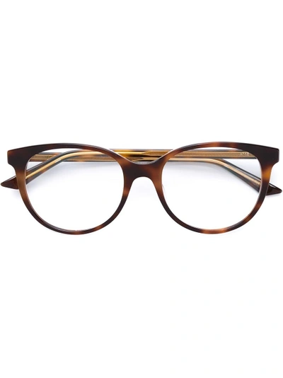 Dior Round Frame Glasse In Brown