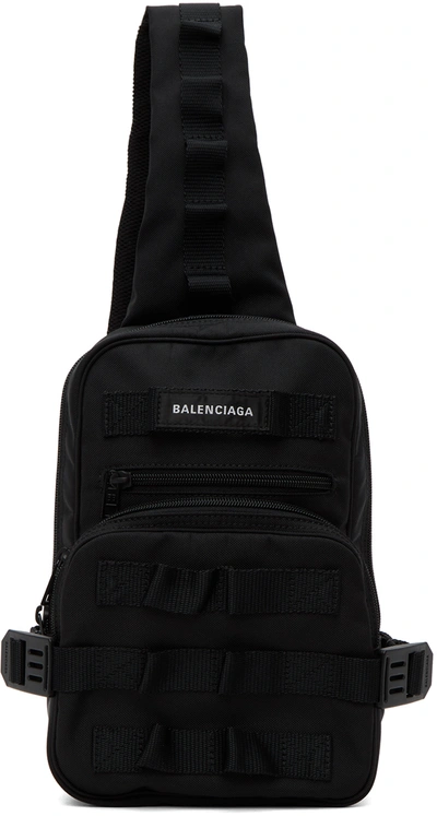 バッグ BALENCIAGA ARMY SLING BACKPACK Balenciaga Black Army Sling Backpack | ModeSens