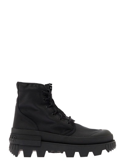 Moncler Genius Hyke Desertyx Ankle Boots In Black