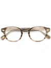 Moscot 'lemtosh' Glasses In Brown