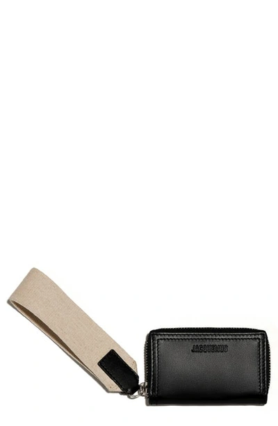 Jacquemus Le Porte Rectangle Wallet In Black