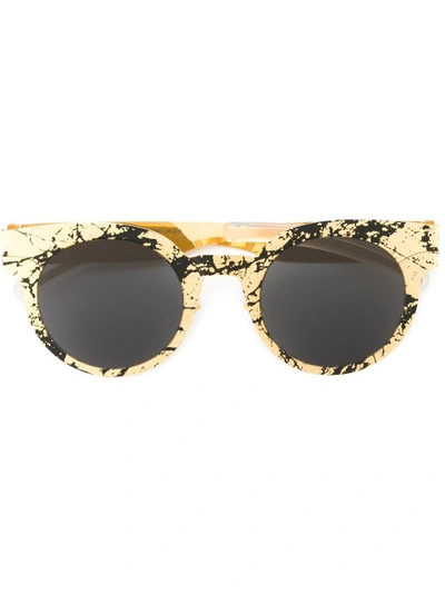 Mykita X Maison Margiela 'transfer' Sunglasses In Metallic