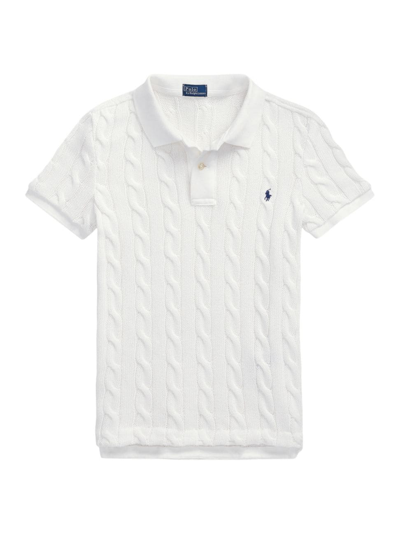 Polo Ralph Lauren Short-sleeve Polo Shirt In White