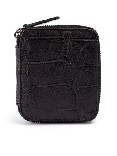 Isaac Sellam Experience Mini Zipped Wallet In Black