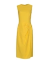 Ermanno Scervino Midi Dresses In Yellow