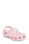 Crocs Gender Inclusive Classic Glitter Clog In Flamingo