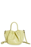 Proenza Schouler Ruched Top Handle Tote Bag In Lemongrass