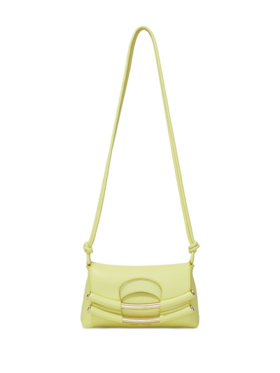 Proenza Schouler Small Bar Lambskin Leather Clutch Bag In 740 Lemongrass