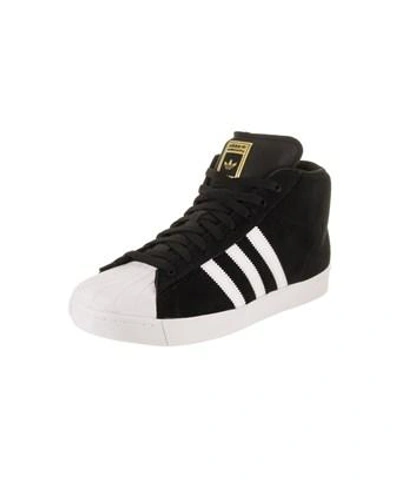 Adidas Originals Adidas Men's Pro Model Vulc Adv Skate Shoe In  Black/white/gold Metallic | ModeSens