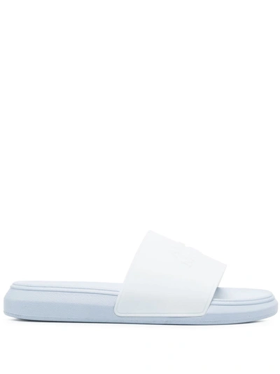 Alexander Mcqueen Slides In Blue