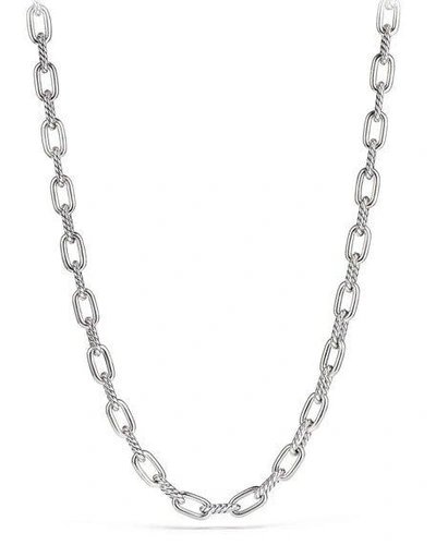 David Yurman Madison Small Chain Necklace In Silver