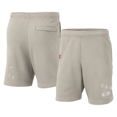 Nike Georgia  Men's College Fleece Shorts In Brown