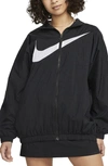 Nike Women's  Sportswear Essential Woven Jacket In Black