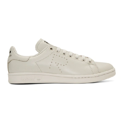 Raf Simons Adidas Originals Stan Smith Leather Sneakers In Sand