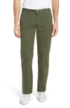 Bonobos Straight Leg Stretch Washed Chinos In Duffle Green