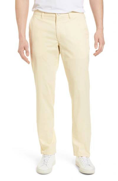 Bonobos Straight Leg Stretch Washed Chinos In Sun In Yellow