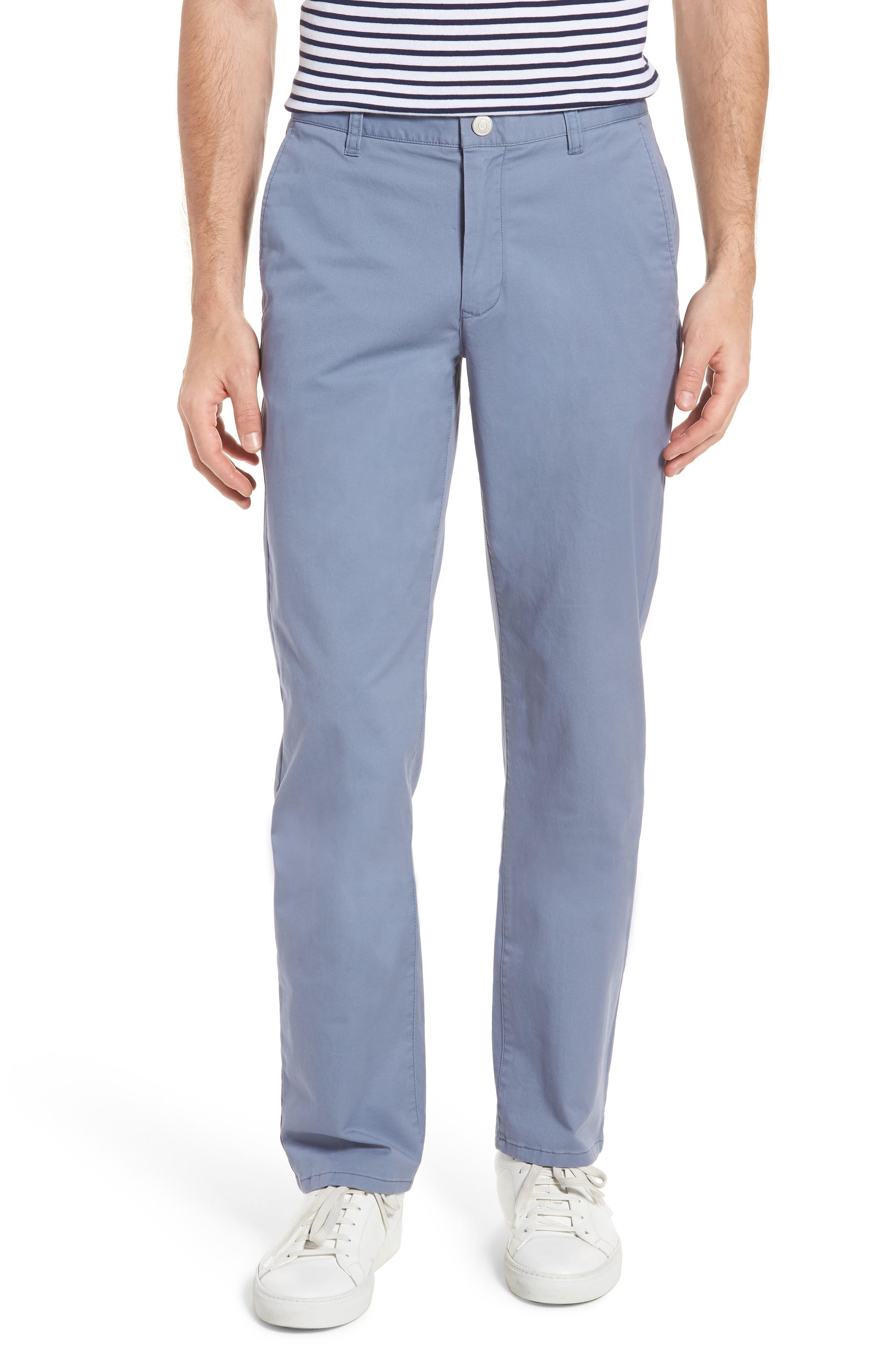 Bonobos Straight Leg Stretch Washed Chinos In Tempest Purple | ModeSens