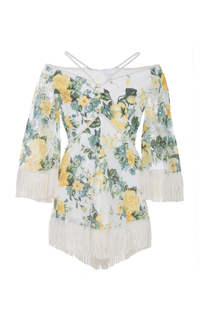 Alice Mccall Le Fleur Playsuit In Floral