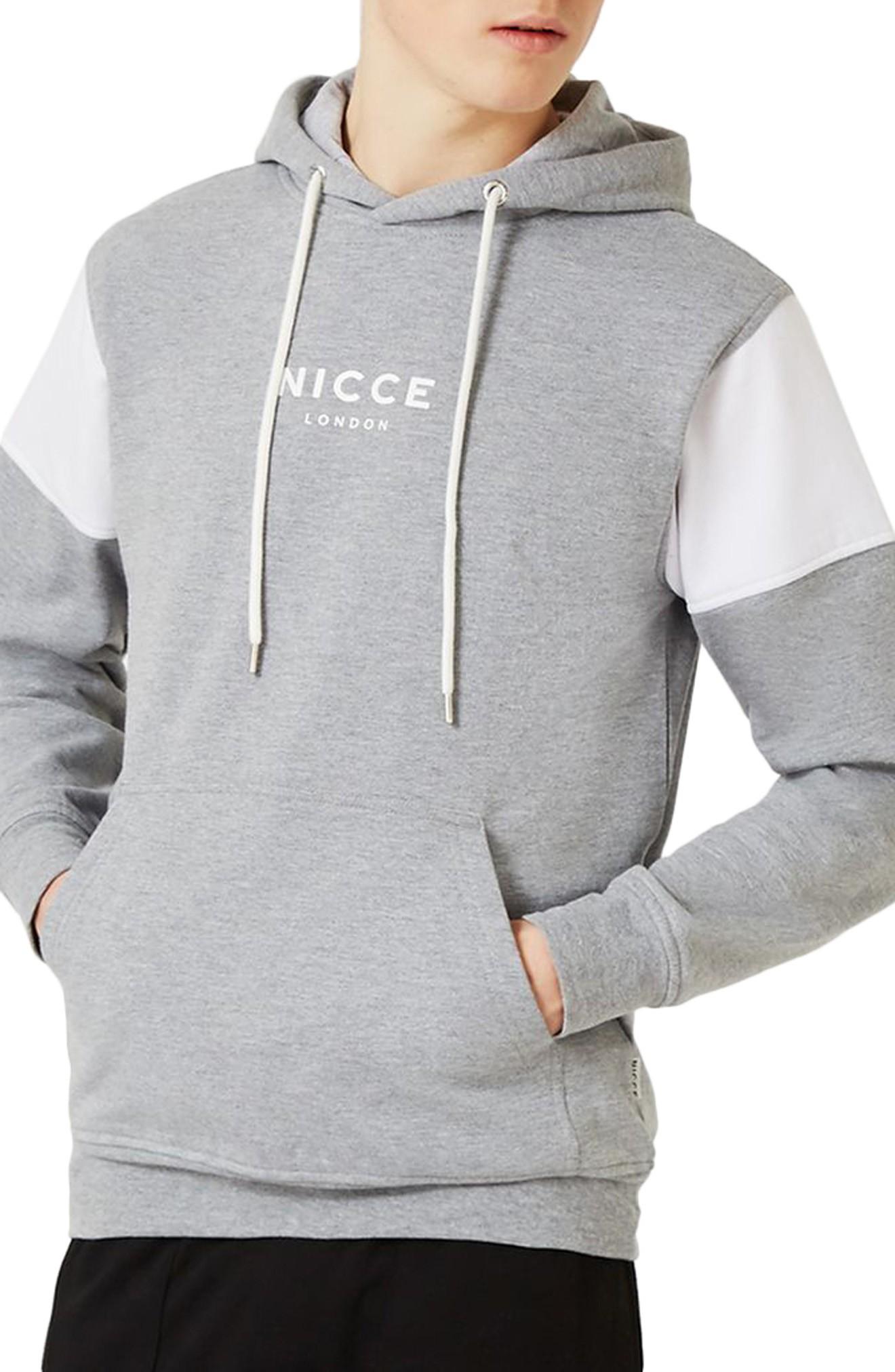 topman colorblock hoodie