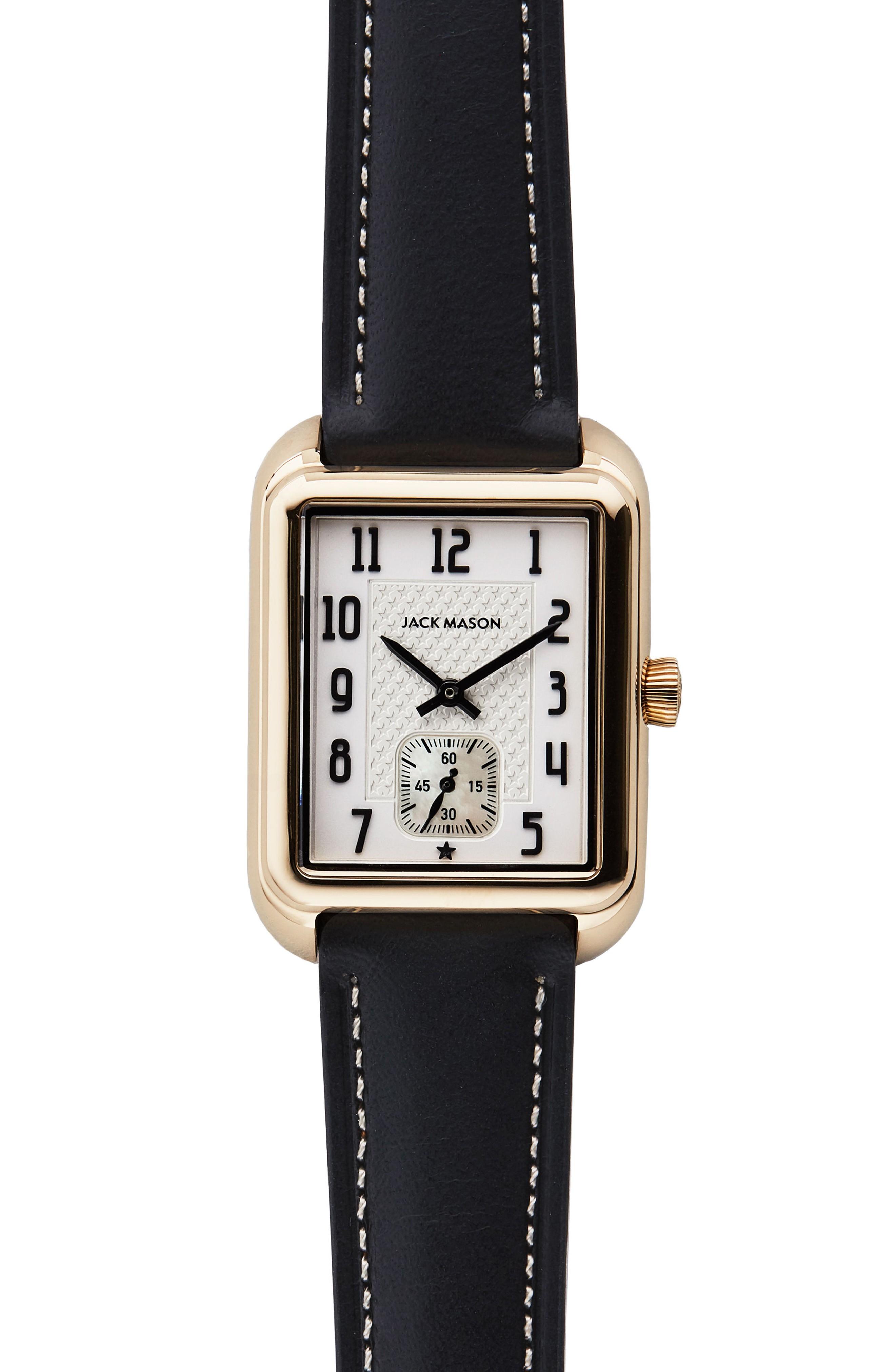jack mason gold watch