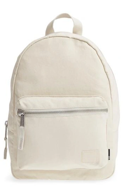 Herschel Supply Co X-small Grove Cotton Canvas Backpack - Grey In Silver Birch